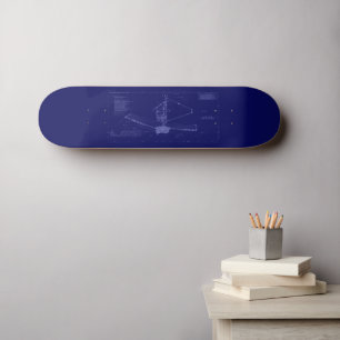 Skateboard James Webb desvelando el esquema del universo