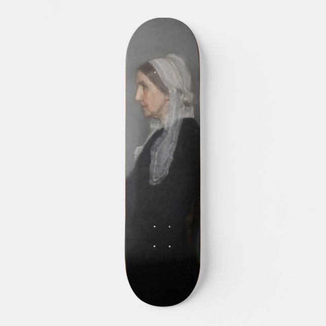 Skateboard James Whistler - Retrato de la madre del artista (Anverso)