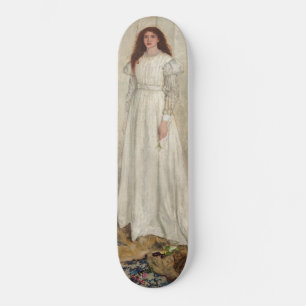 Skateboard James Whistler - Sinfonía en blanco No. 1