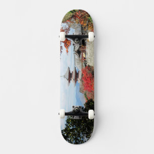 Skateboard Japón, Kyoto. Templo de Kiyomizu en color de otoño