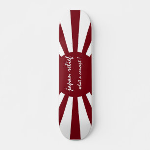 Skateboard japón pone de relieve lo que es un concepto