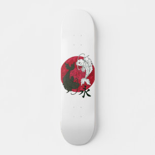 Skateboard japonés Koi Fish