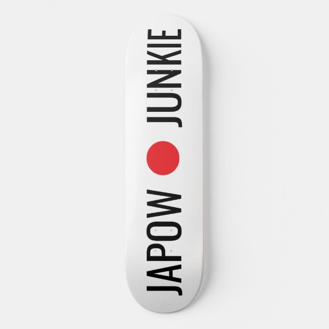 Skateboard Japow Junkie  (Anverso)