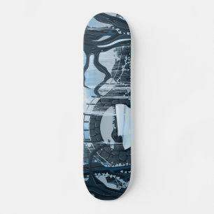 Skateboard Jardín de meditación japonés