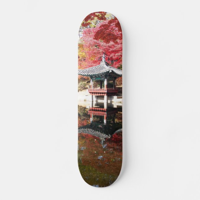 Skateboard Jardín del japonés del otoño de Seul (Anverso)