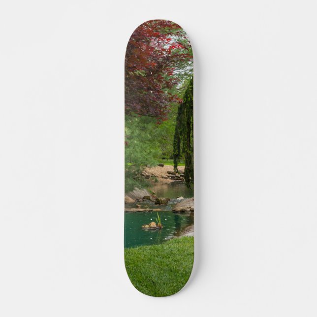 Skateboard Jardín tranquilo (Anverso )