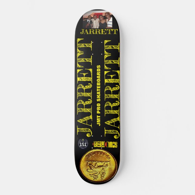 Skateboard JARRETT JMT 8 Placa de patinaje de 1/4" (Anverso)