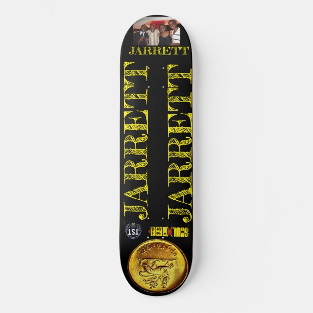 Skateboard JARRETT JMT 8 Placa de patinaje de 1/4" (Anverso)