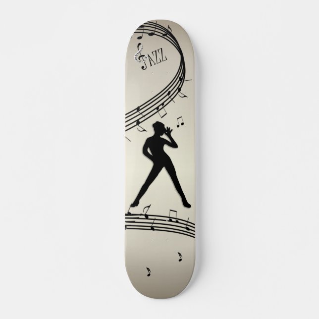 Skateboard Jazz Dance Golden Music Skate (Anverso )