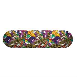 Skateboard Jazz - nuevo Orleasn Mardis Gras