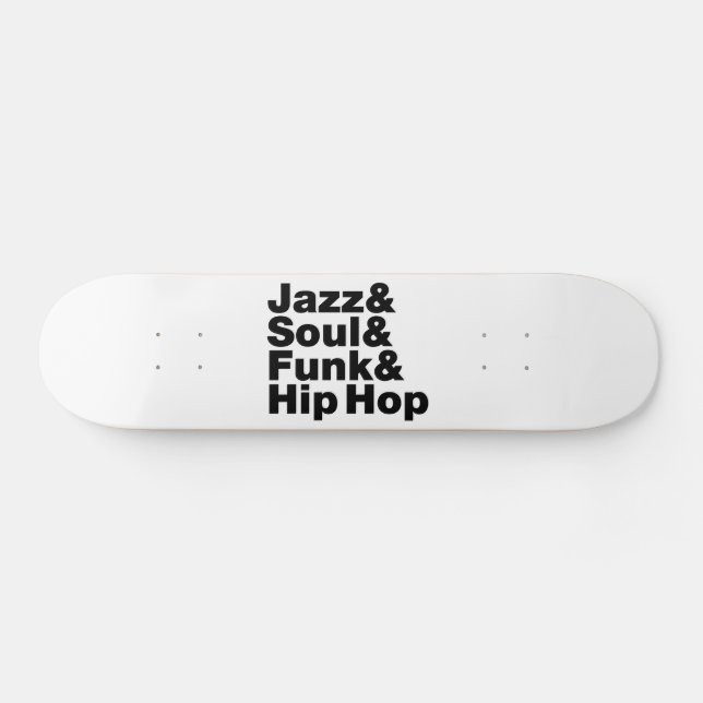 Skateboard Jazz y Soul y Funk & Hip Hop (Horz)