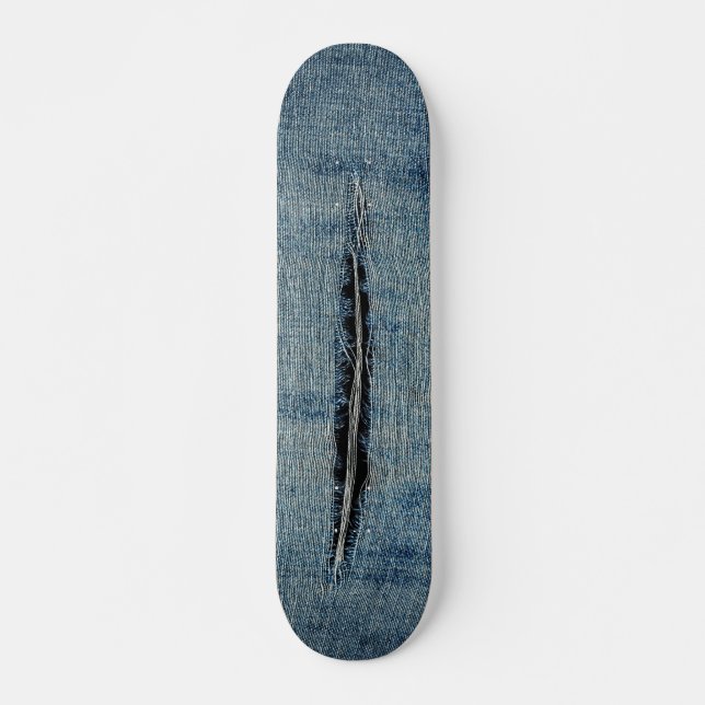 Skateboard Jeans arrancados (Anverso )