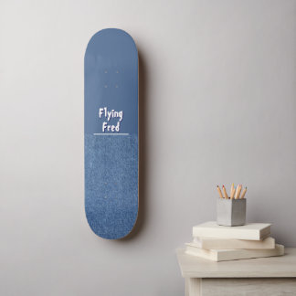 Skateboard Jeans azules y tu texto