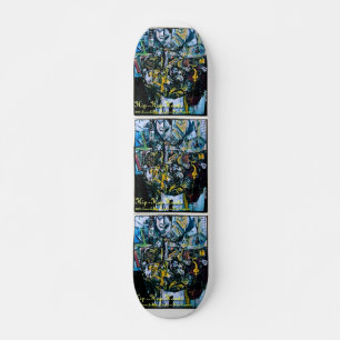 SKATEBOARD JEFES DE HIP HOP