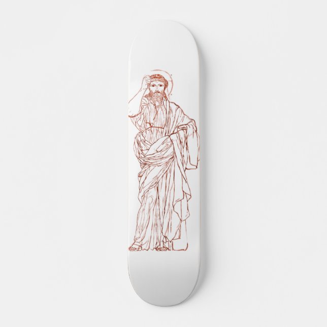Skateboard Jesucristo de Nazaret Hijo de Dios (Anverso )