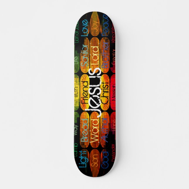 Skateboard Jesús (Anverso )