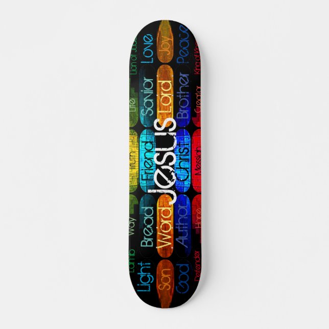 Skateboard Jesús (Anverso )