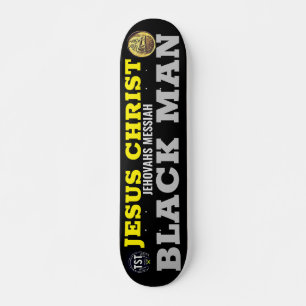 Skateboard JESUS BLACK MAN JMT 7 3/4" cubierta para skateboar