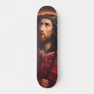 Skateboard Jesús en la corona de espinas