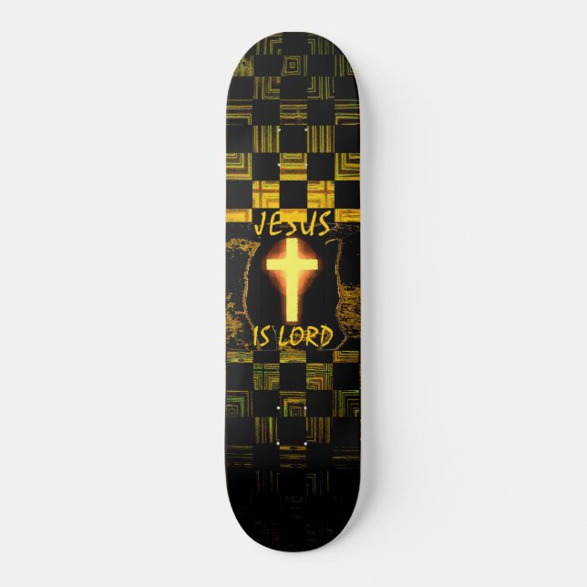 Skateboard Jesús es el patinador transversal del Señor (Anverso)