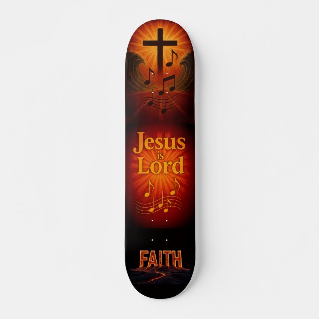Skateboard Jesús es Señor (Anverso )