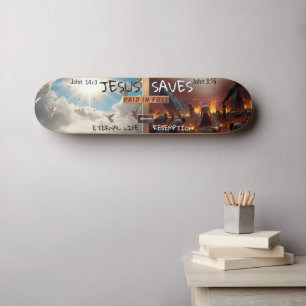 Skateboard Jesús salva