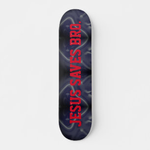Skateboard Jesús Salva Bro. Patrón Abstracto Tabla de Patinaj