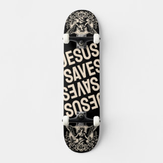 Skateboard Jesus Saves