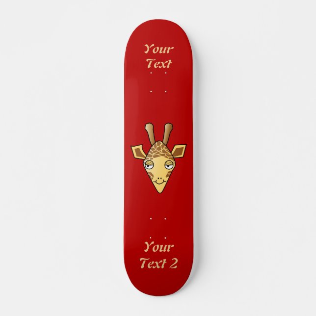 Skateboard Jirafa (Anverso )