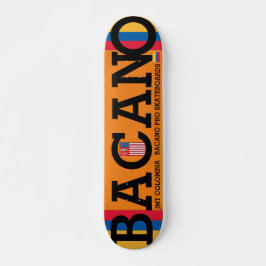 Skateboard JMT COLOMBIA BACANO 7 3/4" cubierta para skateboar