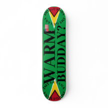 JMT GUYANA WARM BUDDAY 7 3/4" Tabla de Skateboar