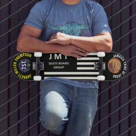Skateboard JMT OFFICIAL 8 Placa de patinaje de 1/4"