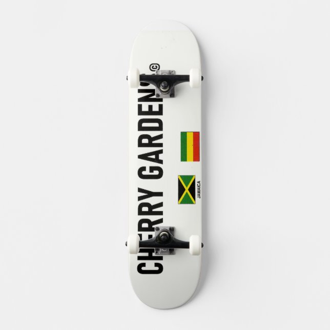 SKATEBOARD JMT SKATEBOARDS: JARDINES DE CEREZOS (Anverso)