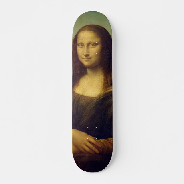 Skateboard Joconda (Anverso )