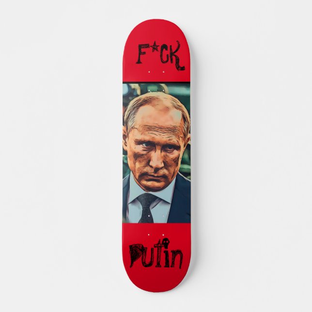Skateboard Joder Putin  (Anverso )