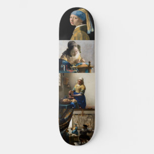 Skateboard Johannes Vermeer - Masterpieces Grid