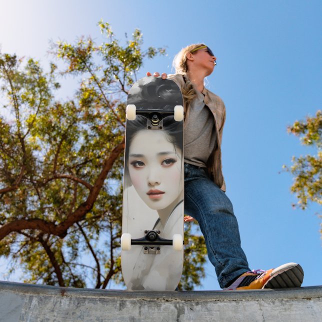 Skateboard Joven Chica Geisha (Exterior 1)