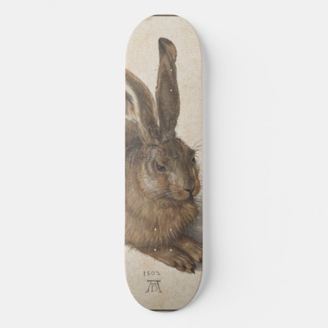 Skateboard Joven liebre de Albrecht Durer (Anverso)
