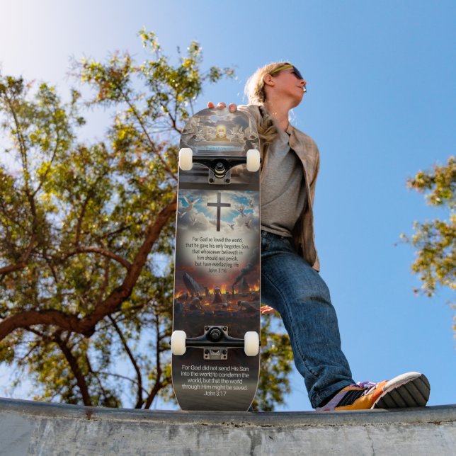 Skateboard Juan 3:16-17 (Exterior 1)