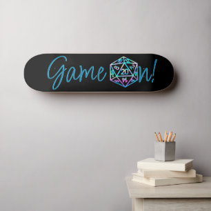 Skateboard Juego RPG activado   Holo Fantasy Tabletop Retro G