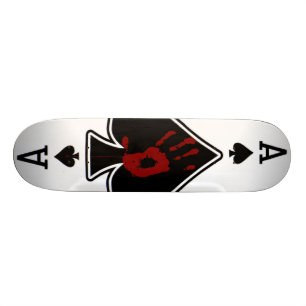 Skateboard Juegue su tarjeta pasada