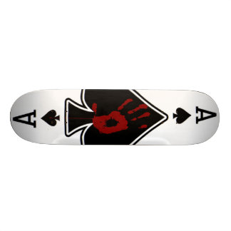 Skateboard Juegue su tarjeta pasada