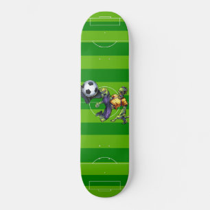 Skateboard Jugador de Fútbol Zombie Un Último Golpe