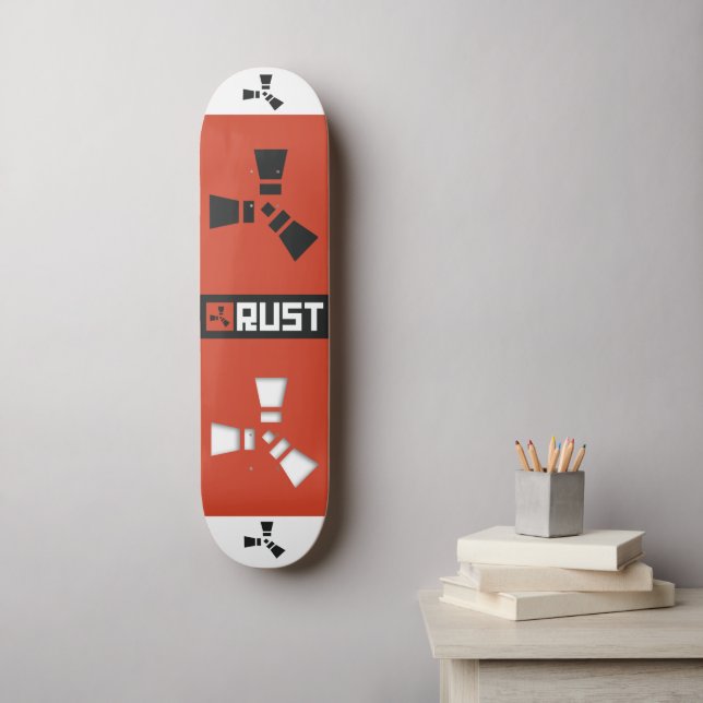 Skateboard Jugador de RUST (Arte de la pared)