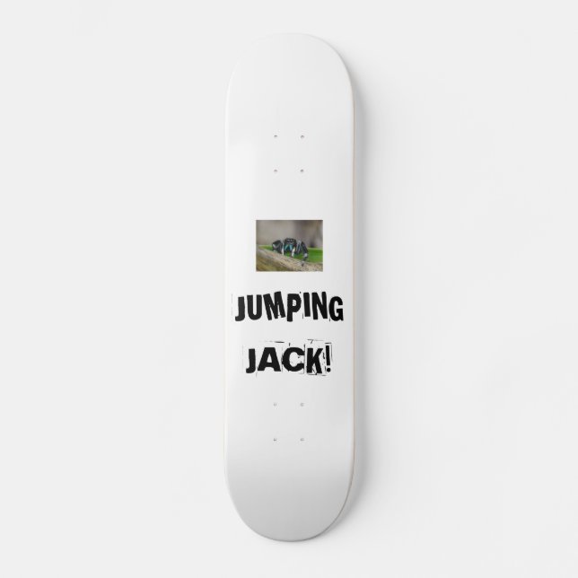 Skateboard Jumping Jack! (Anverso)