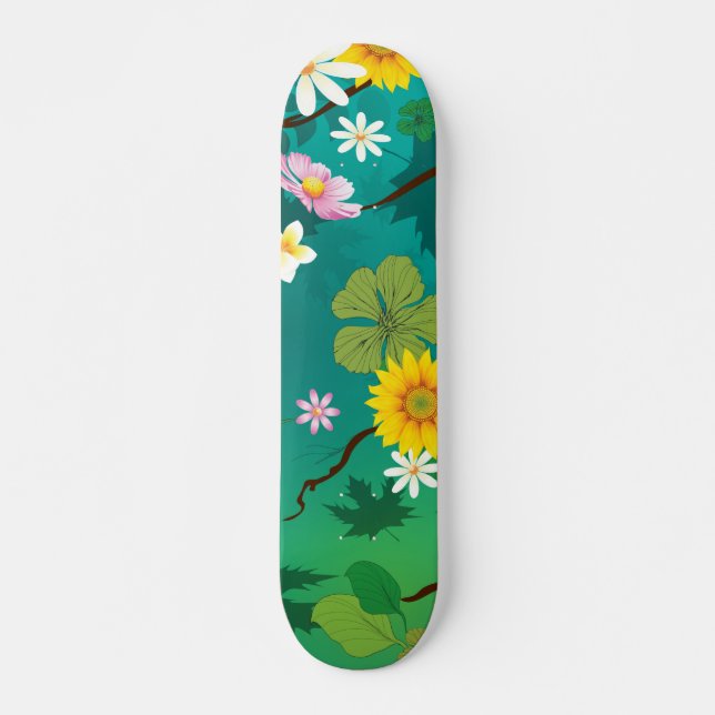 Skateboard Jungla imaginaria 1 (Anverso )