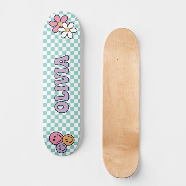 Skateboard Junta de Olivia (Anverso)