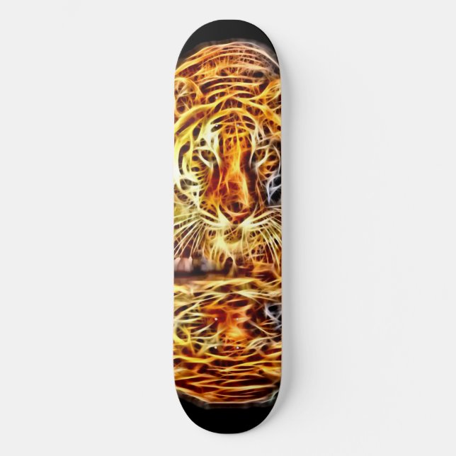 Skateboard Junta de Personalizado del espíritu del tigre Pro  (Anverso)