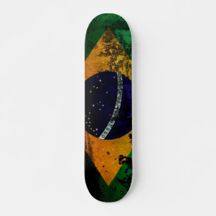 Skateboard Junta de Pro Park del Personalizado Grunge de Bras