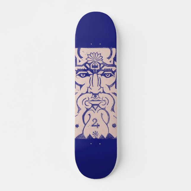 Skateboard Júpiter Zeus Rey de los dioses Mitología griega Az (Anverso )